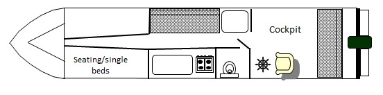 Halcyon II - boat plan