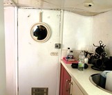 Galley area and access door