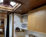 Skylight in galley